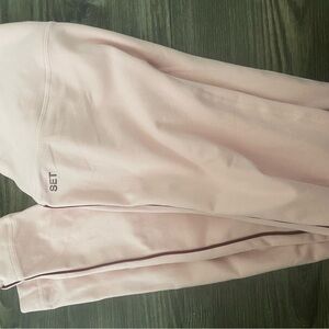 Pink leggings set active